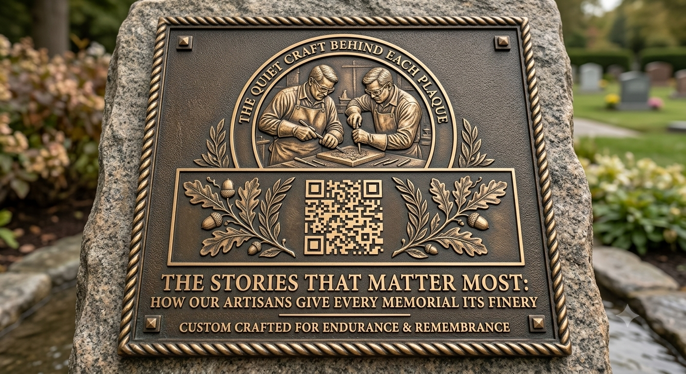 The quiet craft behind each plaque